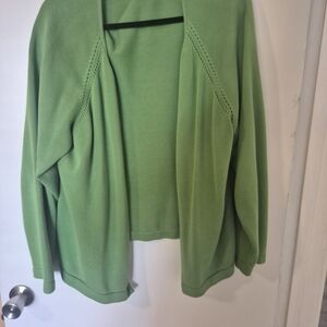 Foxcroft Vibrant Green Women's Cardigan